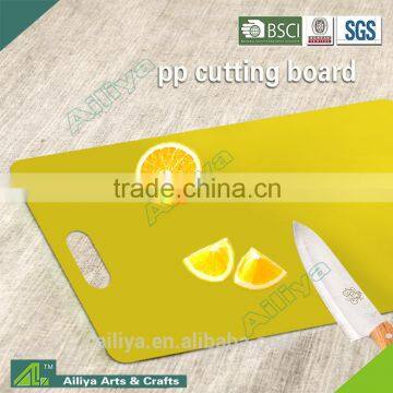 FDA LFGB approved abrasion resistance eco-friendly flexible durable multifunctional vegetable cutting board