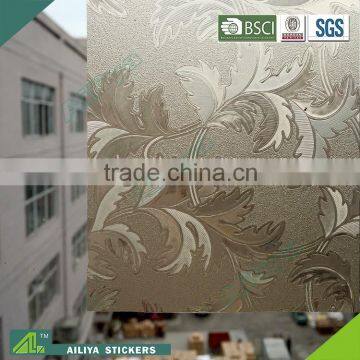 BSCI factory audit frosted new design self adhesive decorative static cling window film