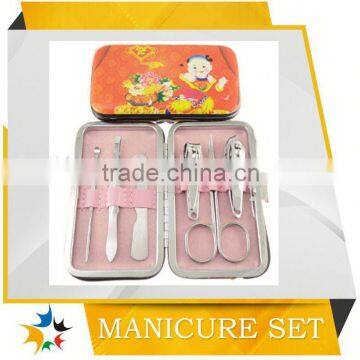 manicure pedicure set kit tool