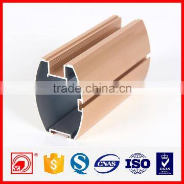 aluminium wood grain wooden finished aluminum product