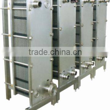 Yoghurt cooling heat exchanger