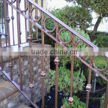 Ornamental Elegant Wrought Iron Railing