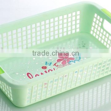 wholesale high grade middle size plastic plastic crate for fruit and vegetables,promotion items