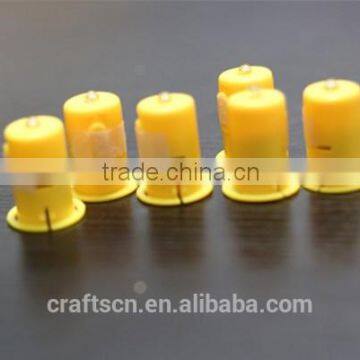 Yellow Led Candle Set Passed the Test of EN71-1-2-3