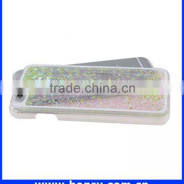 Mobile Accessories Popular Hard pc Flowing Glitter Liquid Case Moving Glitter Case for Iphone 6 China Wholesale photo-6