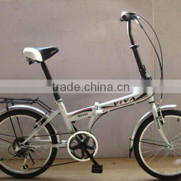 Hot Sales 20 inch Steel Folding Bike with 7 Speed