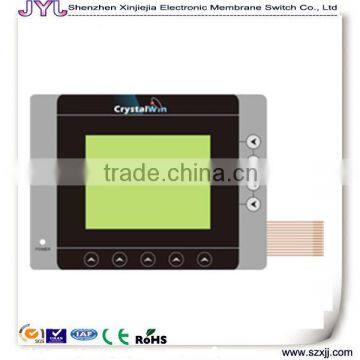 Crystal window standard membrane switches / membrane keypad/ polycarbonate film