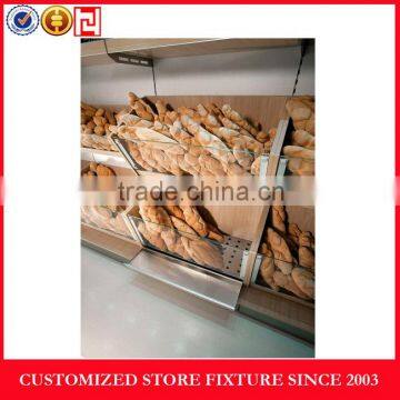 Morden and fashion bread display rack, display stand for shop