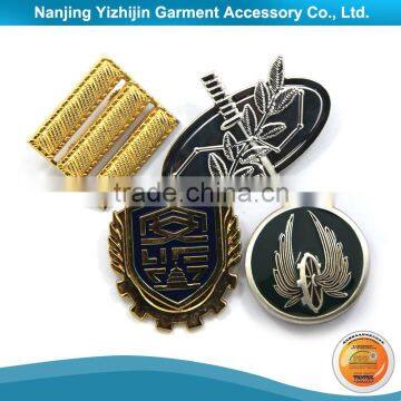 Custom design high end navy cap badge