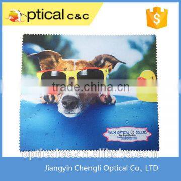 Custom Printing Microfiber Cleaning Cloth for Eyeglasses Lenses photo-4