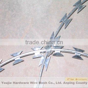 razor barbed wire mesh fencing