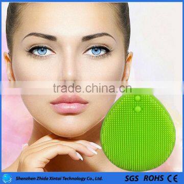 beauty face silicone massage brush for skin care