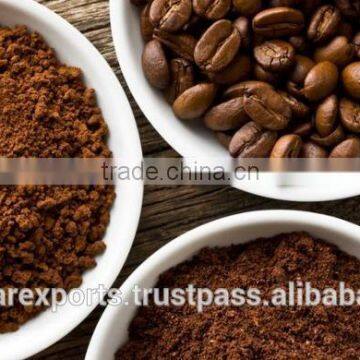 100% India - Arabica coffee beans, international standard roasted coffee