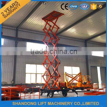 15m telescopic mobile elevating hydraulic scaffolding for bargin