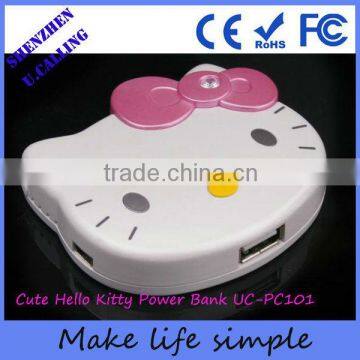 Lovely Hello Kitty Power Bank 4300mAh Hello Kitty Charger photo-5