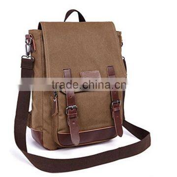 Vintage Canvas Backpack School Bag