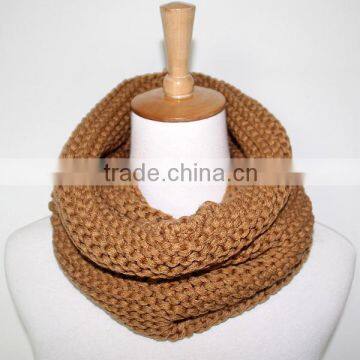 New Arrival Fashionable Crochet Neck Warmer Knitted Round Neck Scarf Wholesale