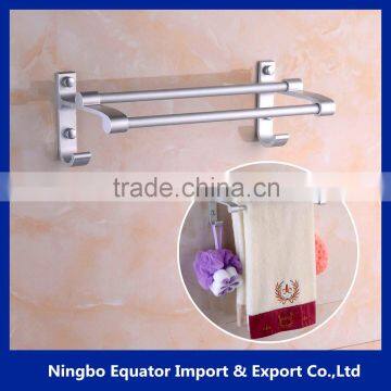 Bathrooms designs wall mounted cabinet towel rack/aluminum bathroom rack 30cm long