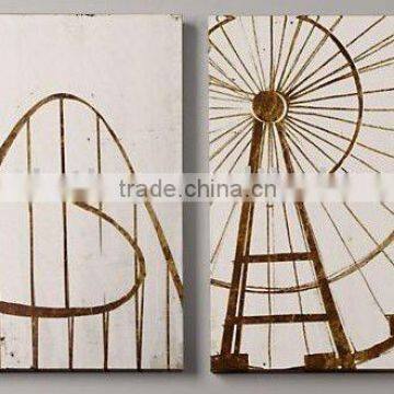 2014 hot-sales Ferris wheel wood frames for canvas prints