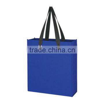 Non-Woven Grommet Tote-Royal Blue