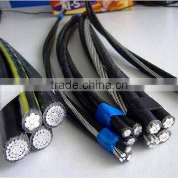 Electrician Copper stranded Wire Blank ACSR cable 16 ~ 400 mm2 for electric transmission