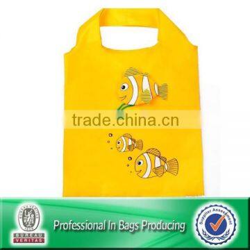 Custom Cheap Polyester Foldable Printable Reusable Shopping Bags Tote Bag