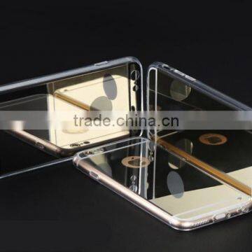 Luxury Clear Tpu Aluminum Mirror Case for Iphone 6, for Iphone 6s/6s Plus/5s Tpu Mirror Case photo-4