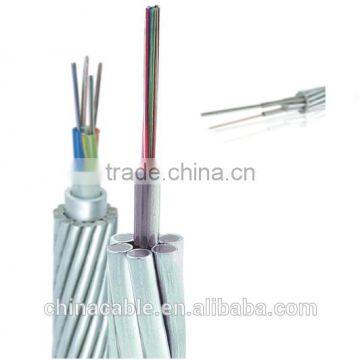 price steel 2015 China supplier new Optical Fiber Composite Overhead Ground Wire OPGW for sale