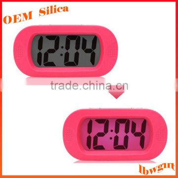 Fashion Square Digital Mini Kid funny alarm clocks