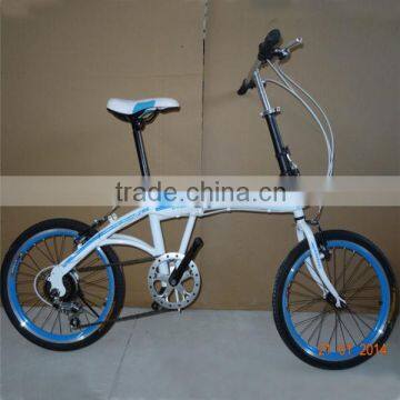 Hot sale titanium folding bike