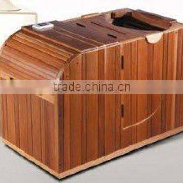 One person Top quality saunas with CE,LVD,ETL,ROSH certificate with Canadian hemlock or Red cedar wood