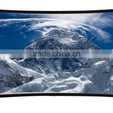 Dedicated Home Cinema Curved Frame Projection Screen Manufacturer Factory photo-5