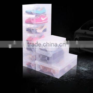 plastic PP shoes box. shoe organizer