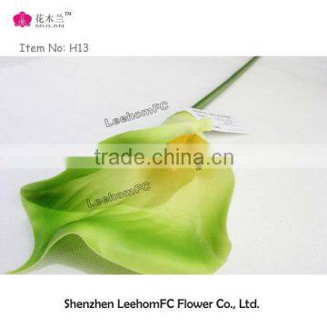 Green Calla Lily Artificial PU Fake Flower