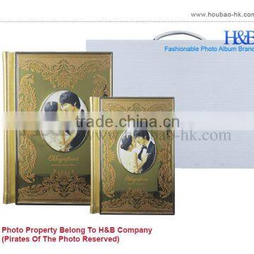 Fancy Handmade Traditional Photo Album Crystal Photo Album Glass Cover Photo Album photo-2