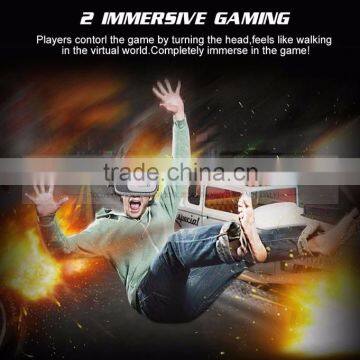 HeadMount VR BOX 2.0 Version VR Virtual 3D Glasses for 3.5" - 6.0" Smart Phone + Bluetooth Remote Controller photo-4