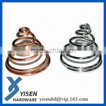 Top quality bevelled battery contact spring