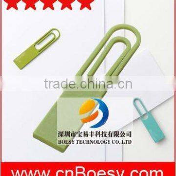 Colorful Custom Logo Free Accept PayPal Escrow Paper Clip Usb Webkey