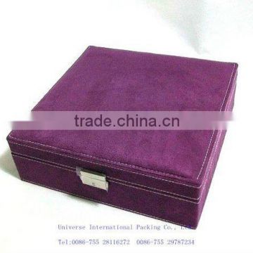 New PU leather Jewelry box