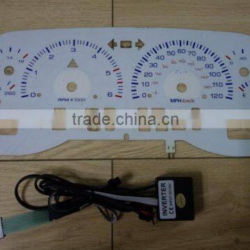 High quality&High-Luminance electroluminescent gauge / el glow gauges / EL auto gauge