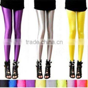 Ladies long solid color legging