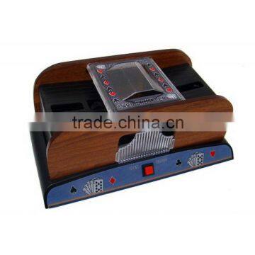 2 Deck Wooden Deluxe Card Shuffler