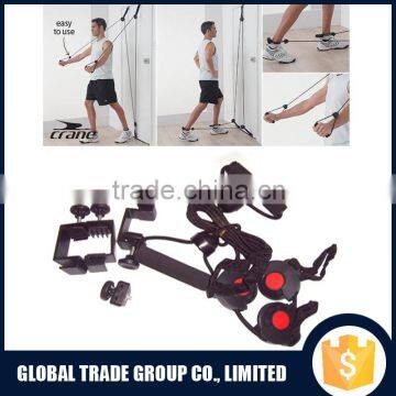 Door Gym Set Door Clamps/Cable And Pulley System With 2 X Handles/Tension Clamp H0089