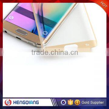 Hot Sale!!!!!! 3D Curved Tempered Glass Screen For Samsung Galaxy s6 Edge photo-6
