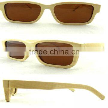 Sunglass High Quality, Bamboo Wood Small Frame Eyewear