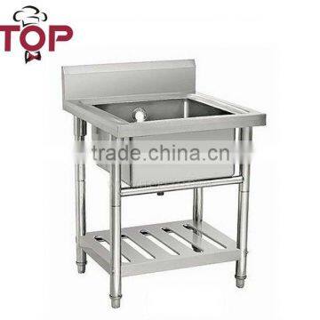 Stainless Steel AISI201 Single Sink Bench photo-2