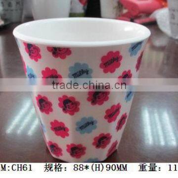 Melamine reusable plastic hot drink cups