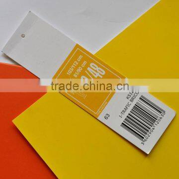 garment hang tags with barcode
