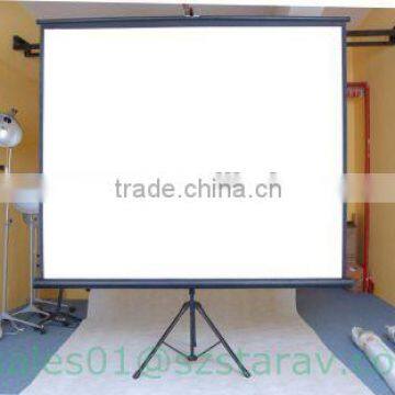 Portable folded tripod for Tripod Screen with Stand Matte White Ratio 4:3/16:9/16:10 large size outdoor tripod projection screen