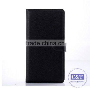 C&T Fashion Card Slot Magnetic PU Leather Flip Case Cover For Huawei Ascend P8 photo-5